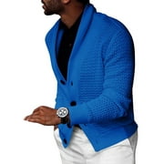 Men/'s Casual Button Down Sweaters Slim Fit Knitting Cardigan Coat V Neck Jackets